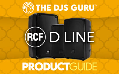 RCF HD10A, HD12A, HD15A and HDM45-A | D-Line Powered Speaker Overview