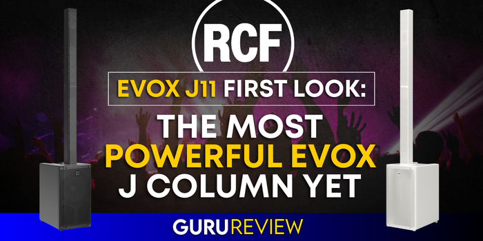 RCF EVOX J11 First Look Review: The Most Powerful EVOX Column Yet