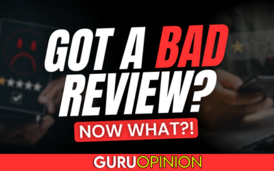 How to Handle a Bad Review (Without Letting It Define You)