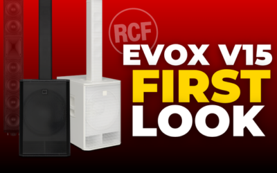 RCF EVOX V15 Review: Big Output, Clean Coverage, and Serious Event Performance
